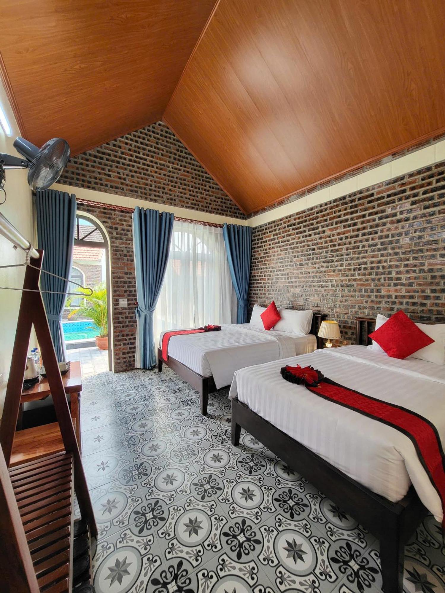 Ferienwohnung Tam Coc Pomelo Garden Ninh Binh Exterior foto